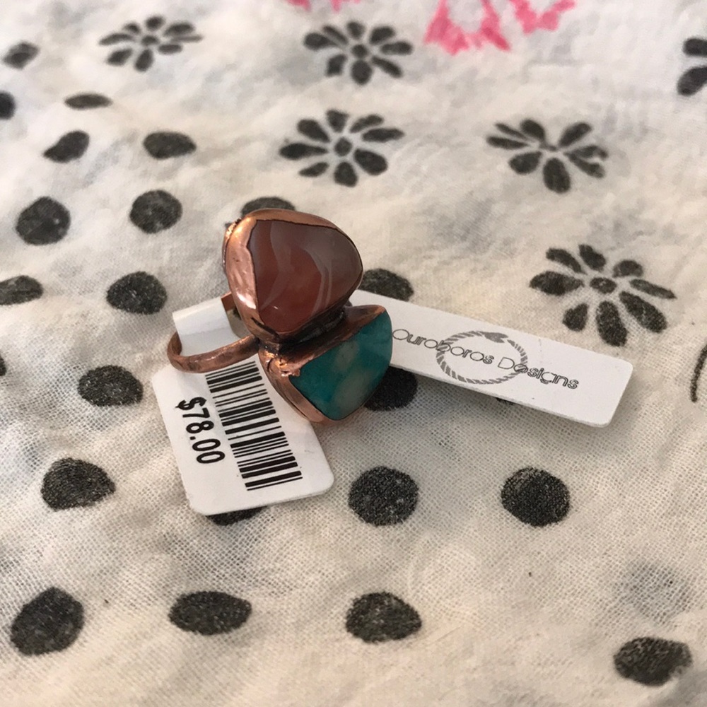 Free people Canyon Stone Ring / current collection